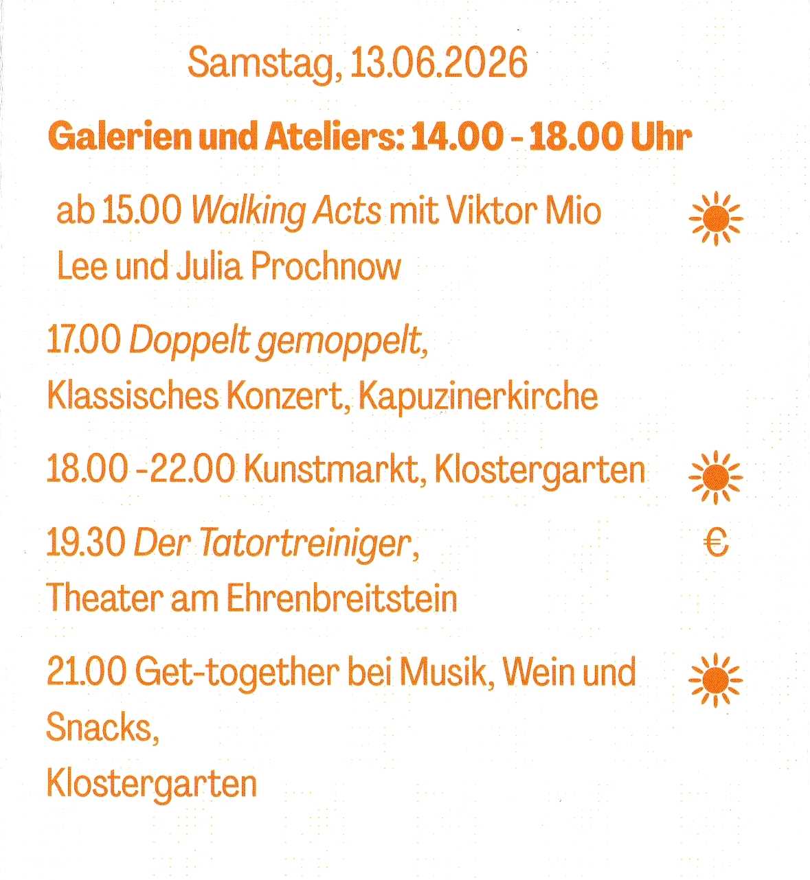 Programm Sa